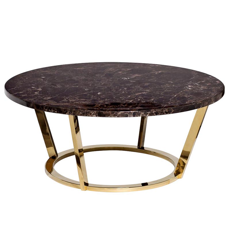 Кофейный стол Serker Coffee Table Золотой Кофейный стол Serker Coffee Table Золотой в Барнауле | Loft Concept