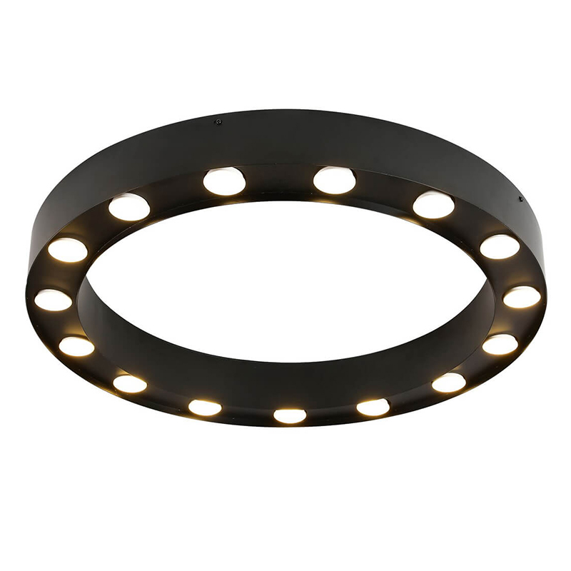 Потолочный светильник Dugan Ceiling Lamp 70 Черный Потолочный светильник Dugan Ceiling Lamp 70 Черный в Барнауле | Loft Concept