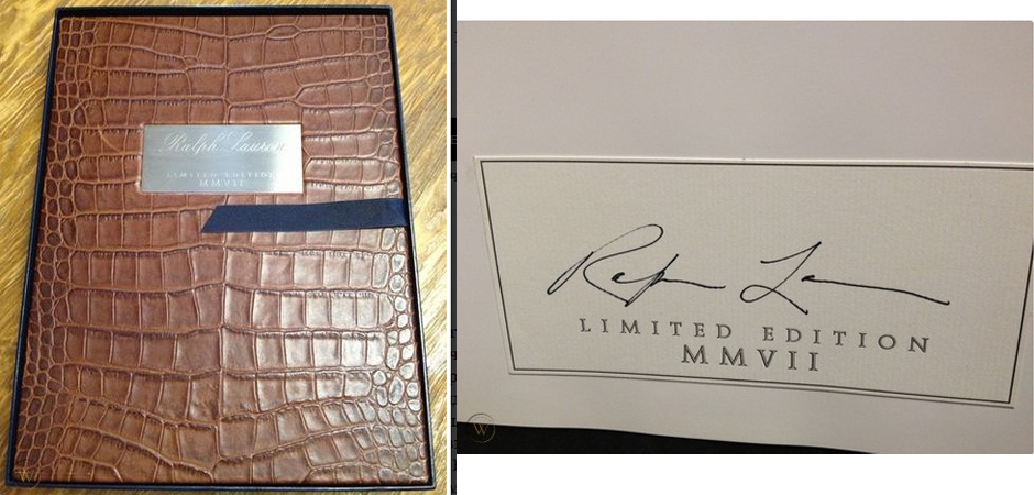 Книга Ralph Lauren Deluxe book - фото №1