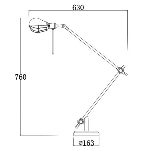 Настольный светильник Steampunk Extension Pole Table 2 Настольный светильник Steampunk Extension Pole Table 2 в Барнауле