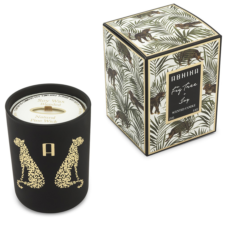 Свеча ароматизированная в стакане CANDLE ABHIKA DOUBLE LEO Черный Свеча ароматизированная в стакане CANDLE ABHIKA DOUBLE LEO Черный в Барнауле | Loft Concept