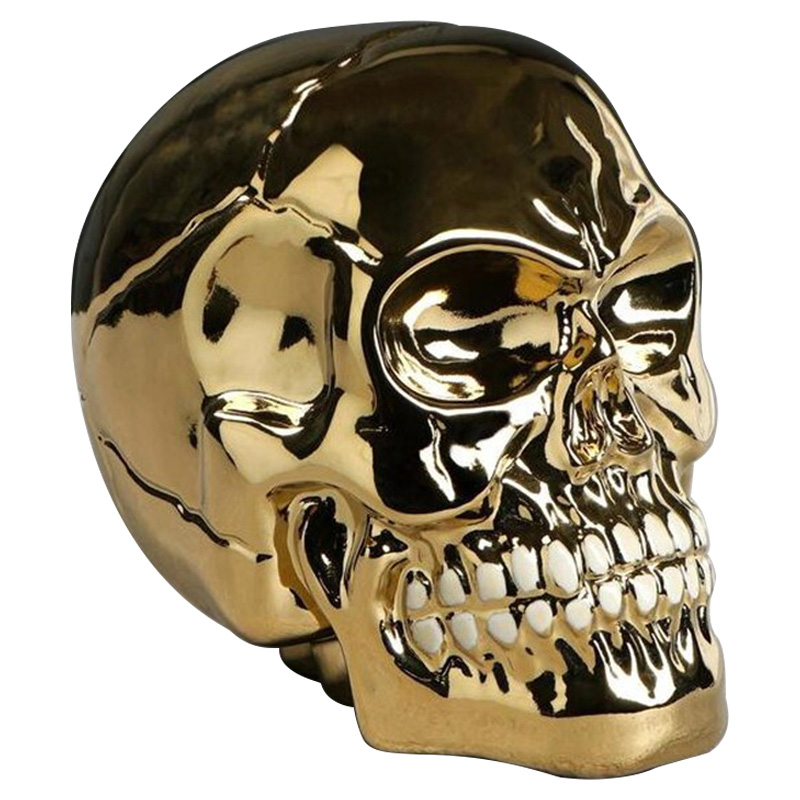 Статуэтка Golden Skull Золотой Статуэтка Golden Skull Золотой в Барнауле | Loft Concept
