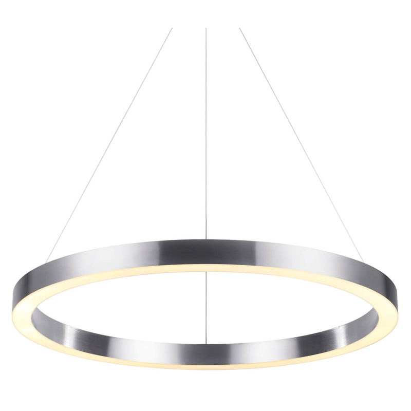 Подвесной светильник Nickel Ribbon Ring 80 Никель Подвесной светильник Nickel Ribbon Ring 80 Никель в Барнауле | Loft Concept