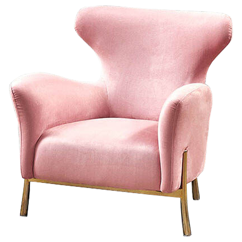Кресло Blount Chair Золотой Розовый Кресло Blount Chair Золотой Розовый в Барнауле | Loft Concept