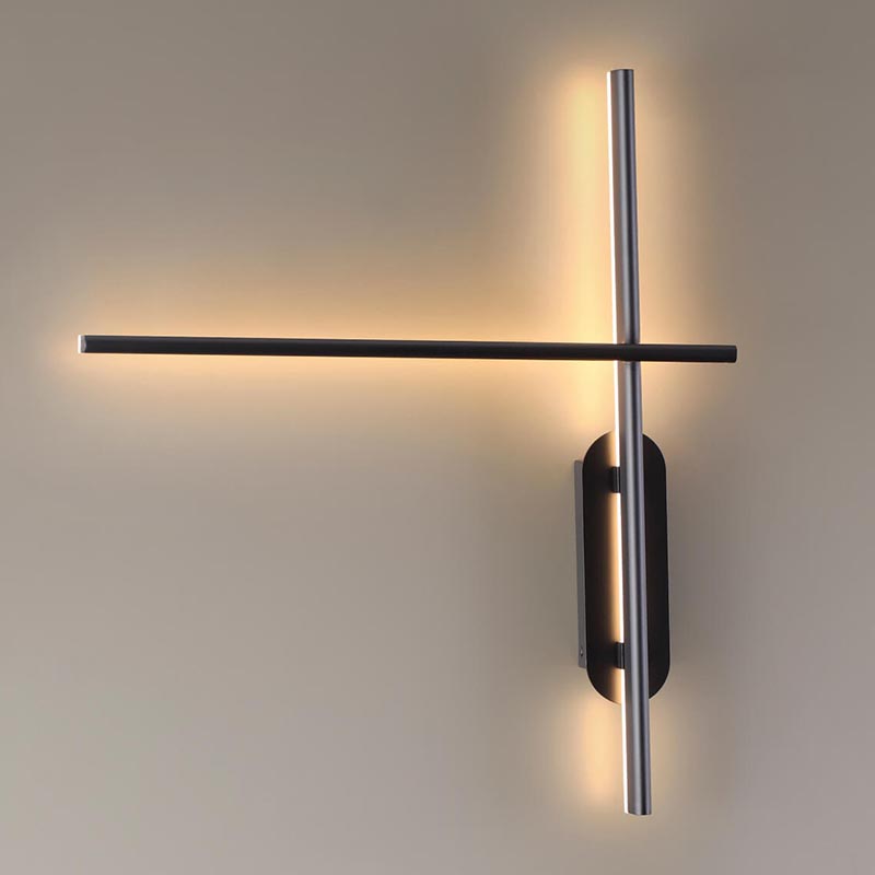 Бра Rolf Two Black Lines Черный Бра Rolf Two Black Lines Черный в Барнауле | Loft Concept