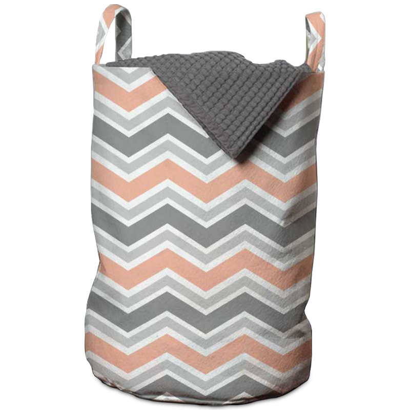 Корзина Gray Chevron Basket Мульти Корзина Gray Chevron Basket Мульти в Барнауле | Loft Concept