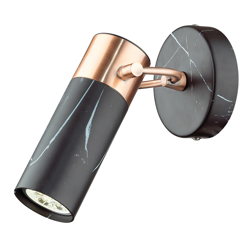 Бра Nadine Sconce black Черный матовый Медь Бра Nadine Sconce black Черный матовый Медь в Барнауле | Loft Concept