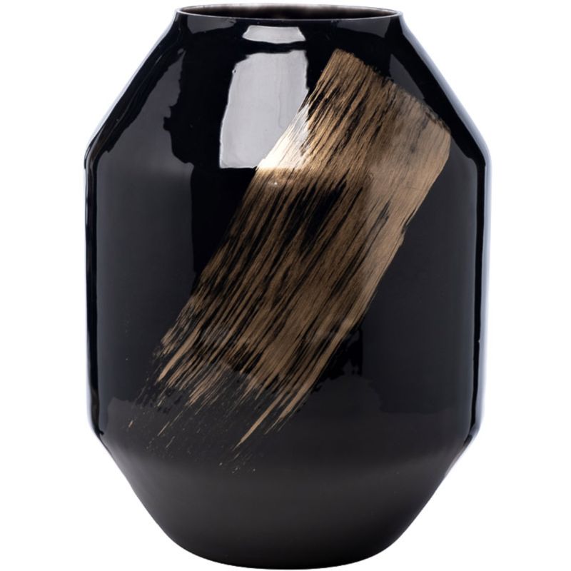 Ваза Adrianna is black with a smear 30 Черный Ваза Adrianna is black with a smear 30 Черный в Барнауле | Loft Concept