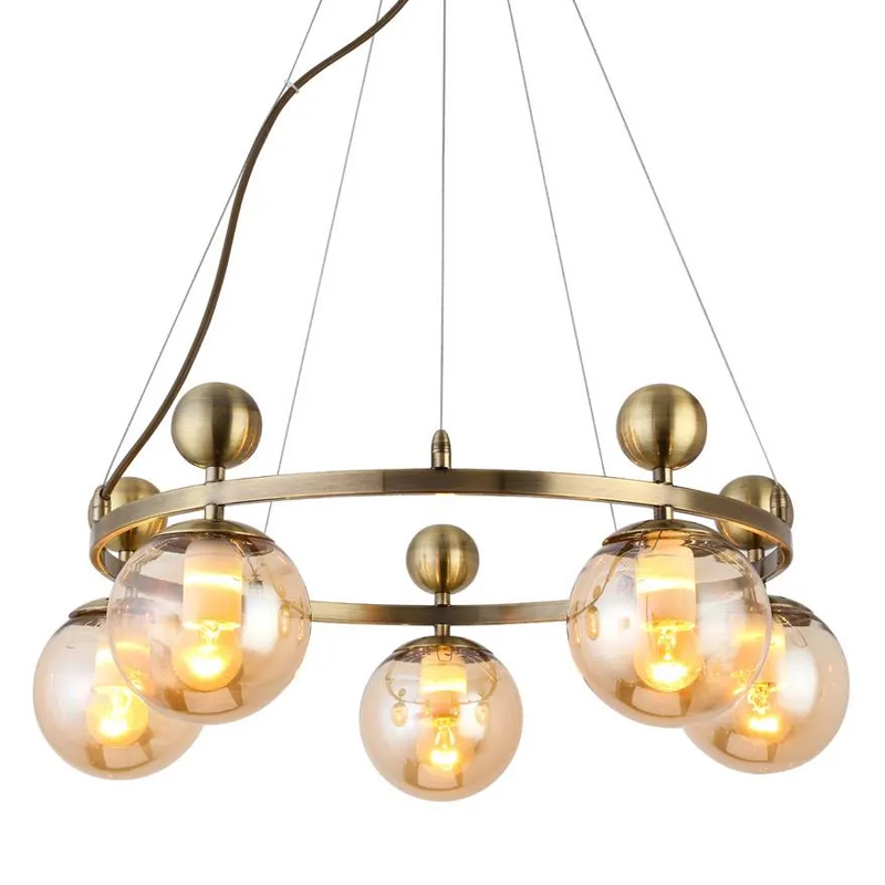 Люстра Demian Bronze Chandelier Бронза Люстра Demian Bronze Chandelier Бронза в Барнауле | Loft Concept