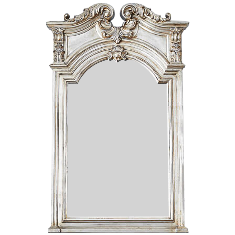 Зеркало Lupescu Mirror White Белый винтажная патина Зеркало Lupescu Mirror White Белый винтажная патина в Барнауле | Loft Concept