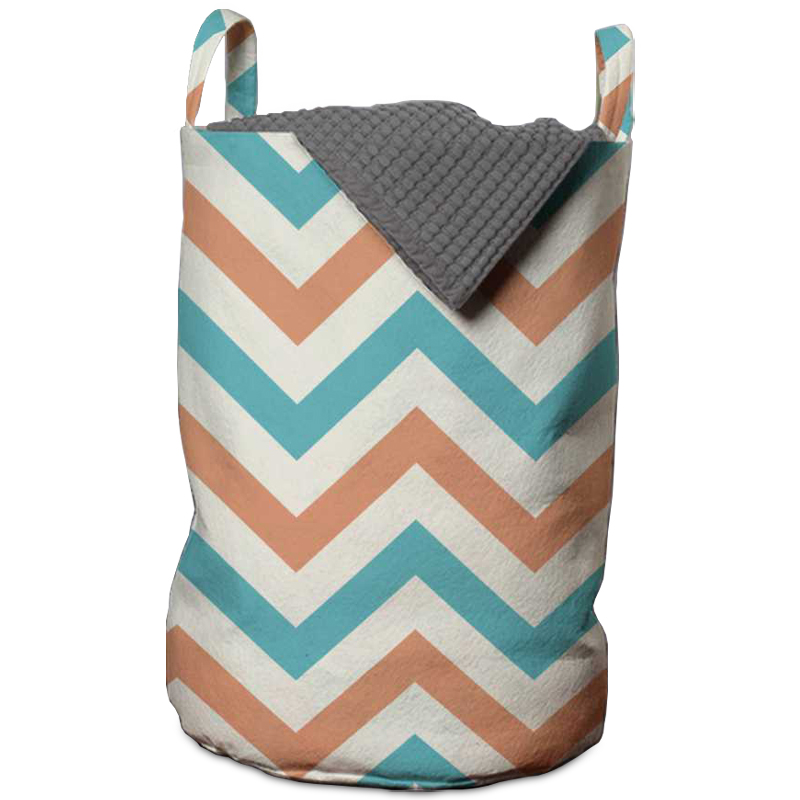 Корзина Turquoise Chevron Basket Мульти Корзина Turquoise Chevron Basket Мульти в Барнауле | Loft Concept