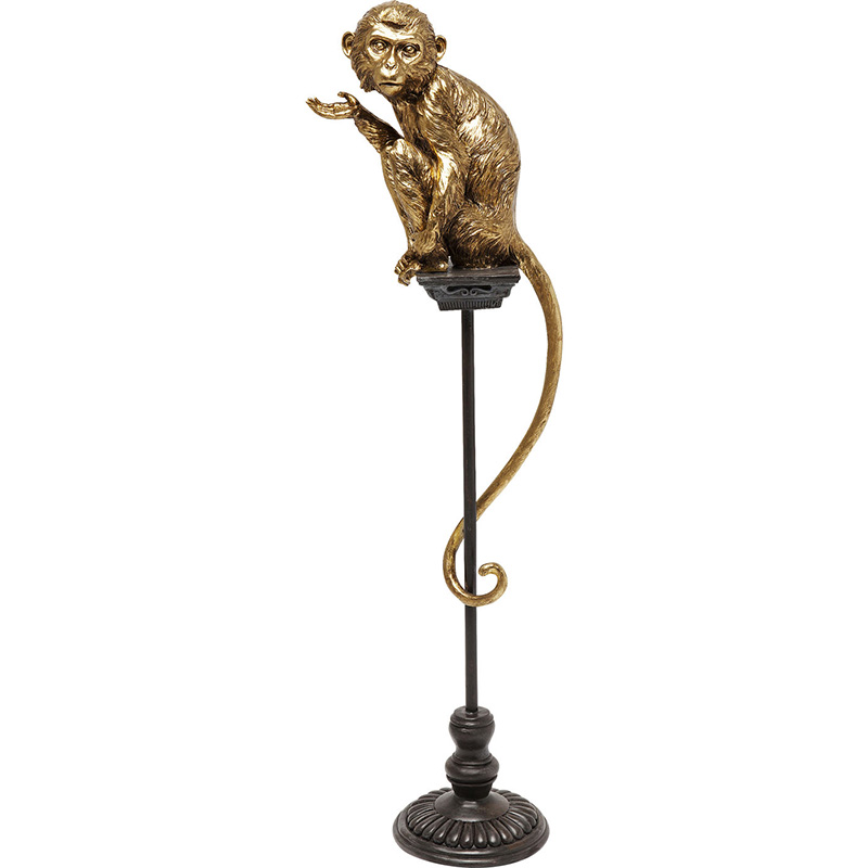 Статуэтка Golden Monkey on a stand Золотой Статуэтка Golden Monkey on a stand Золотой в Барнауле | Loft Concept