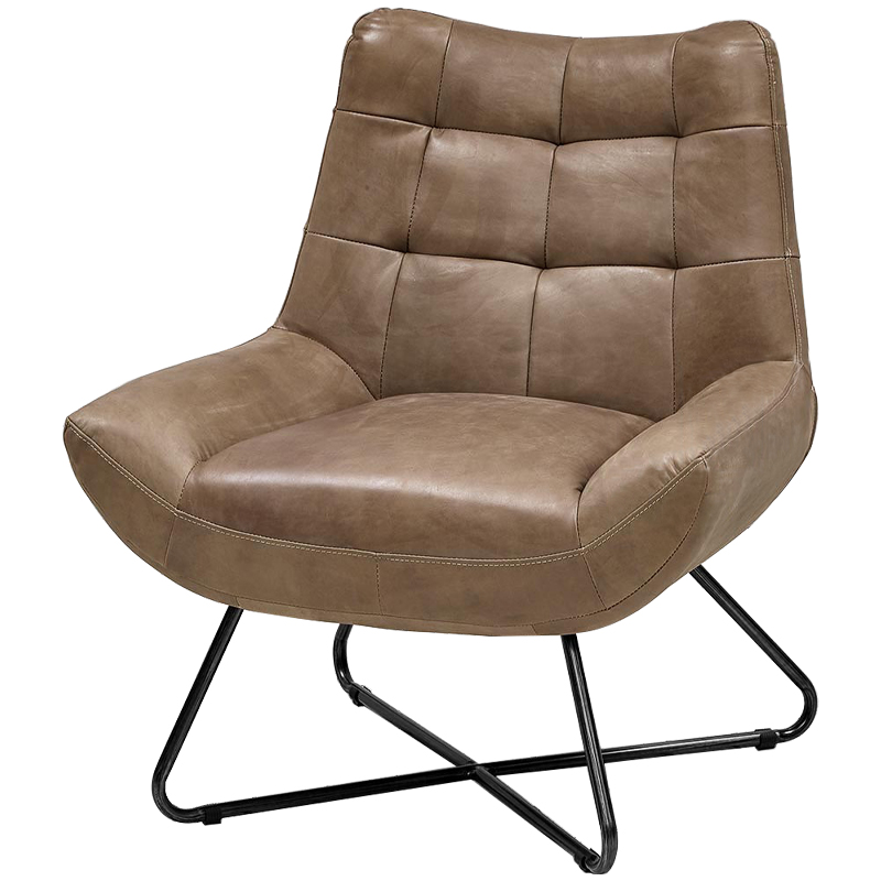Кресло Sincere Chair Коричневый Черный Кресло Sincere Chair Коричневый Черный в Барнауле | Loft Concept