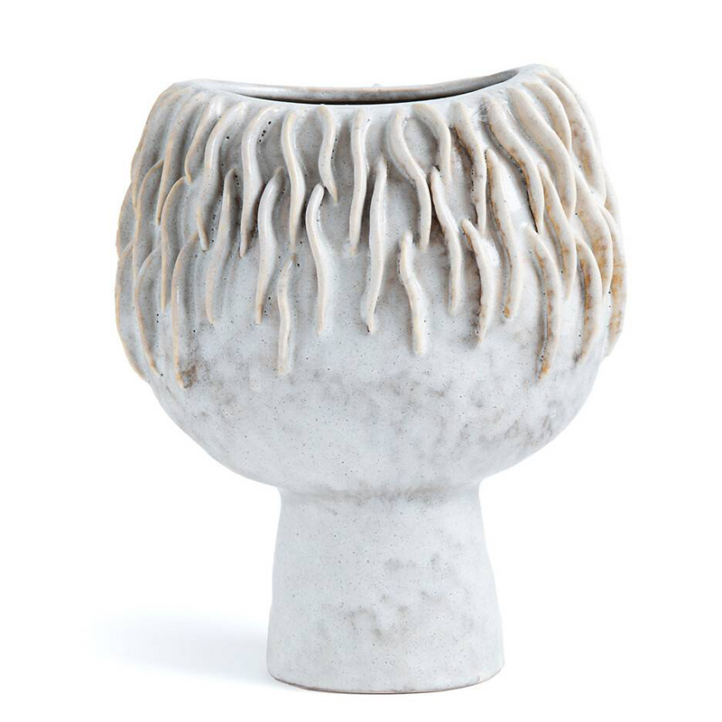 Ваза Bence Vase Белый Бежевый Ваза Bence Vase Белый Бежевый в Барнауле | Loft Concept