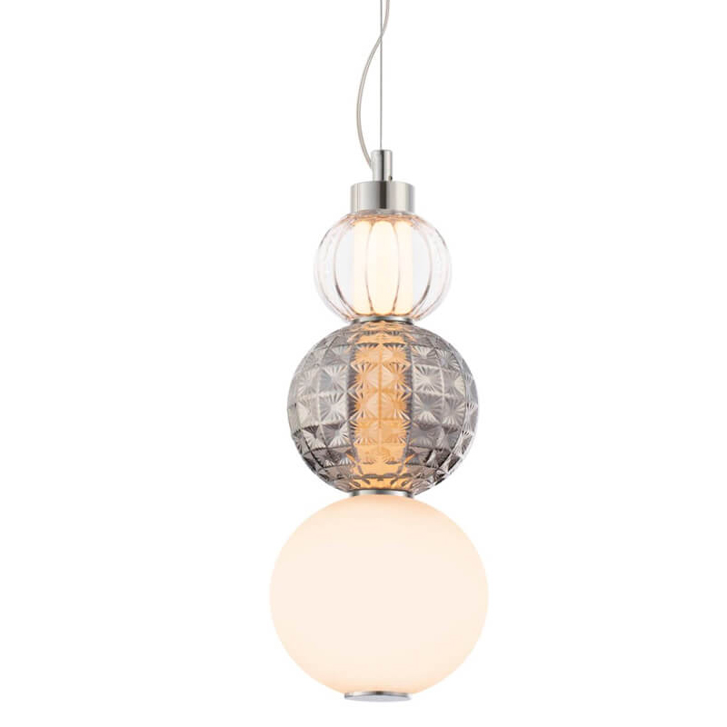Подвесной светильник Aimabla Light 37 Хром Прозрачный Подвесной светильник Aimabla Light 37 Хром Прозрачный в Барнауле | Loft Concept