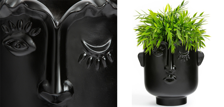Ваза Black Head Vase Ваза Black Head Vase - Loft-Concept в Барнауле