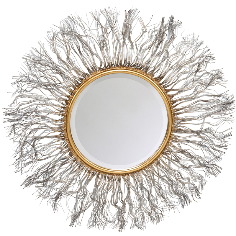 Зеркало Agnessa Mirror Зеркало Золотой Серебряный Зеркало Agnessa Mirror Зеркало Золотой Серебряный в Барнауле | Loft Concept