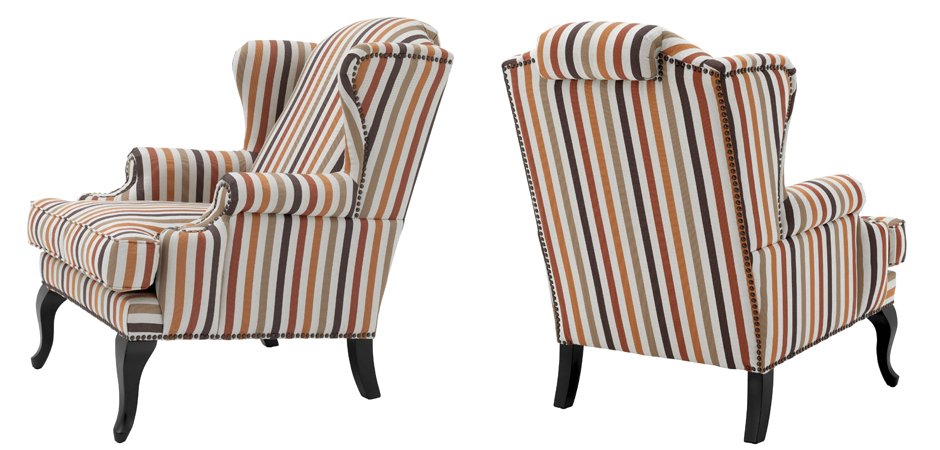 Кресло Eichholtz Chair Frank Sinatra Haywood orange Кресло Eichholtz Chair Frank Sinatra Haywood orange - Loft-Concept в Барнауле