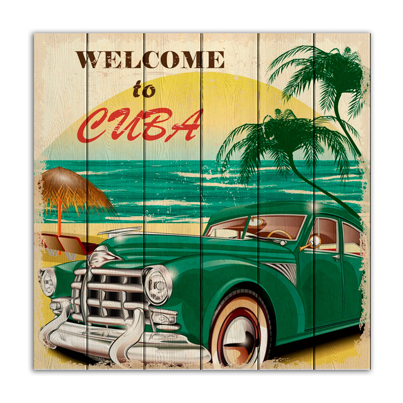 Постер Welcome to Cuba Постер Welcome to Cuba в Барнауле | Loft Concept