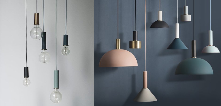 Подвесной светильник Ferm Living Socket Pendant High Подвесной светильник Ferm Living Socket Pendant High - Loft-Concept в Барнауле