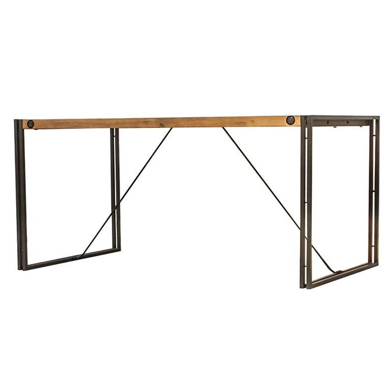 Стол Industrial Brooklyn dining table big Акация Графит Стол Industrial Brooklyn dining table big Акация Графит в Барнауле | Loft Concept