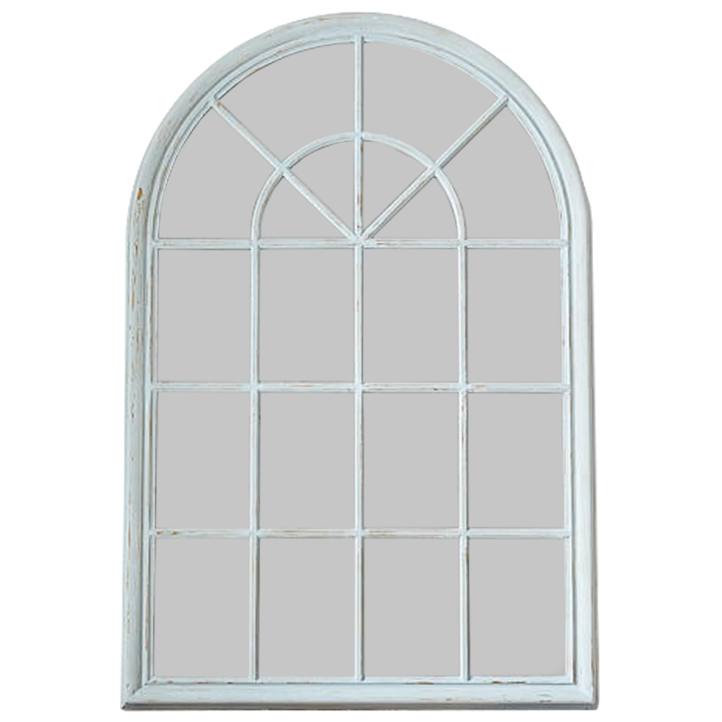 Зеркало Window Blue Patina Mirror Винтажный голубой Зеркало Window Blue Patina Mirror Винтажный голубой в Барнауле | Loft Concept