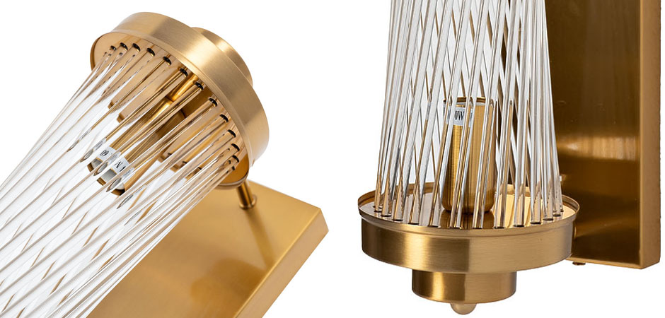 Бра Glass Tubes Brass Бра Glass Tubes Brass - Loft-Concept в Барнауле