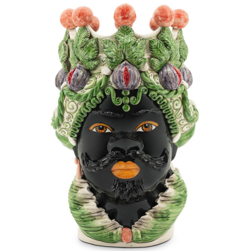 Vase Moro Man Fig B/f Ltd Coral Мульти Vase Moro Man Fig B/f Ltd Coral Мульти в Барнауле | Loft Concept