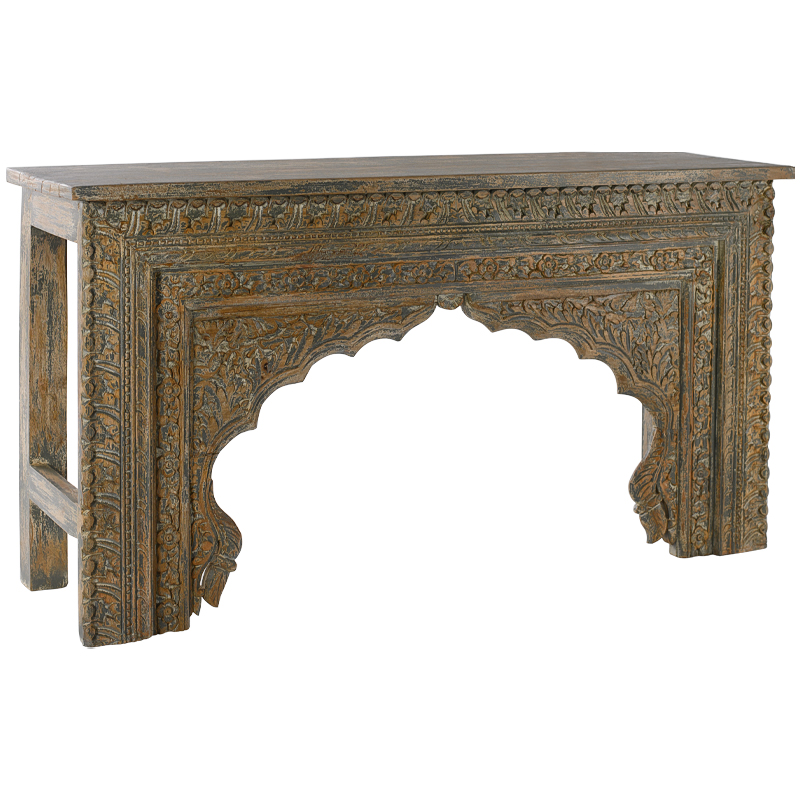 Консоль Rishi Console Коричневый Консоль Rishi Console Коричневый в Барнауле | Loft Concept