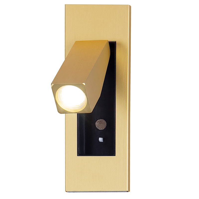 Бра Gold Led Chelsom Limited Золотой Прозрачный в Барнауле | Loft Concept 