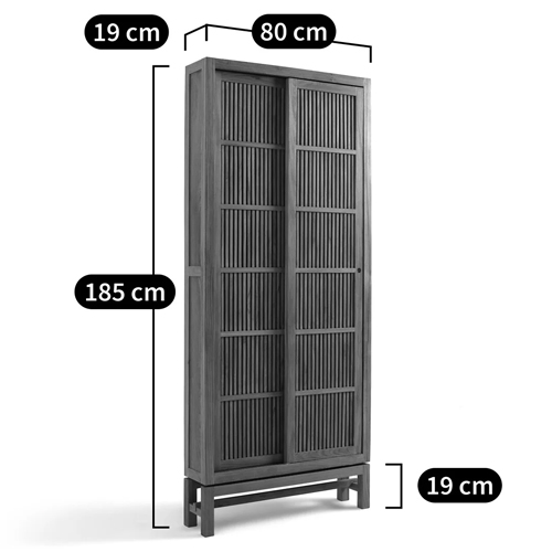Шкаф из массива тика Okino Wood Cabinet Шкаф из массива тика Okino Wood Cabinet в Барнауле