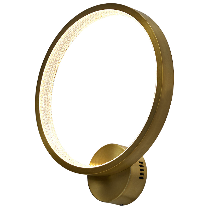Бра Ring Light Gold Sconce Золотой в Барнауле | Loft Concept 