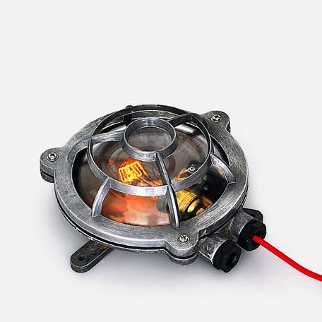 Настенная лампа Steampunk Cage Glass Edison Wall Lamp Round Настенная лампа Steampunk Cage Glass Edison Wall Lamp Round в Барнауле | Loft Concept