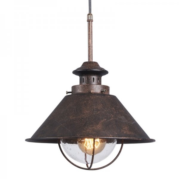 Подвесной светильник Vintage Street Light Pendant Коричневый Подвесной светильник Vintage Street Light Pendant Коричневый в Барнауле | Loft Concept
