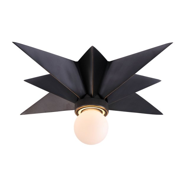Потолочный светильник Star Ceiling Mount black Черный Потолочный светильник Star Ceiling Mount black Черный в Барнауле | Loft Concept