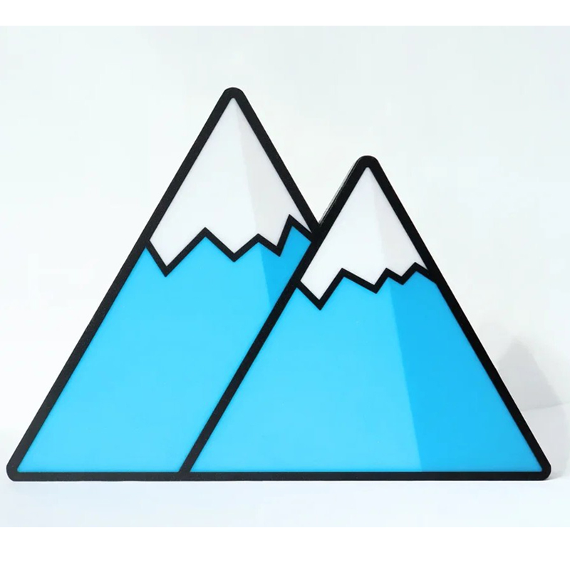 Бра The Mountains Белый Голубой Бра The Mountains Белый Голубой в Барнауле | Loft Concept