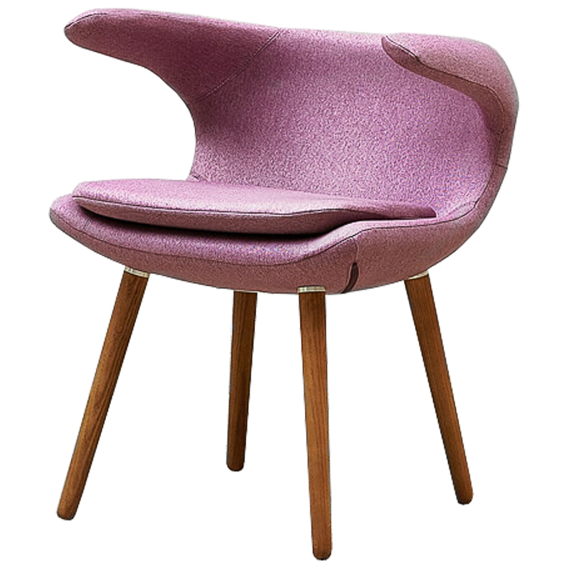 Стул Roidh Stool purple Сиреневый Коричневый Стул Roidh Stool purple Сиреневый Коричневый в Барнауле | Loft Concept