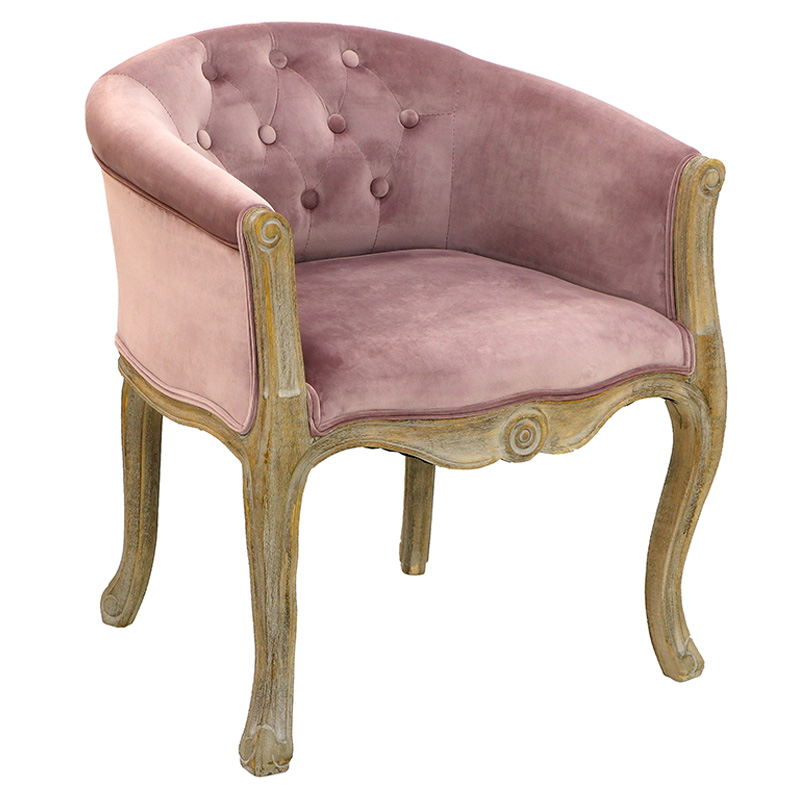 Кресло French Provence Armchair Roderic pink Розовый пастельный Кресло French Provence Armchair Roderic pink Розовый пастельный в Барнауле | Loft Concept