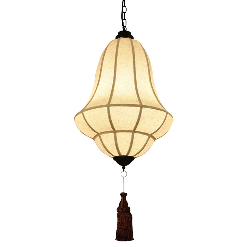 Подвесной светильник Bell Lantern Lighting Бежевый Подвесной светильник Bell Lantern Lighting Бежевый в Барнауле | Loft Concept