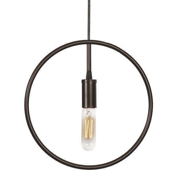 Подвесной светильник Shape Round Pendant Коричневый Подвесной светильник Shape Round Pendant Коричневый в Барнауле | Loft Concept