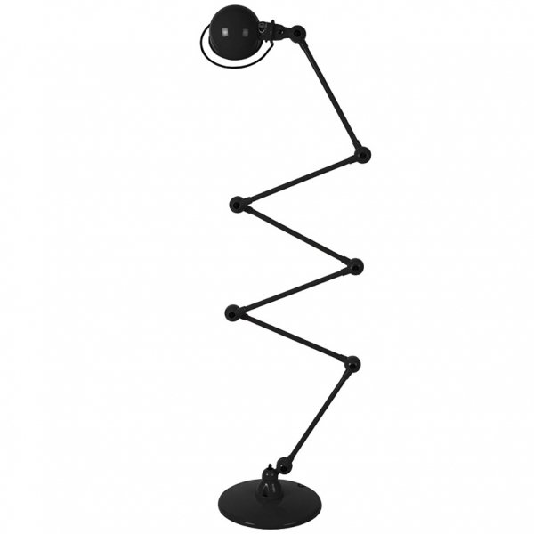 Торшер Zigzag Floor Lamp Черный Торшер Zigzag Floor Lamp Черный в Барнауле | Loft Concept