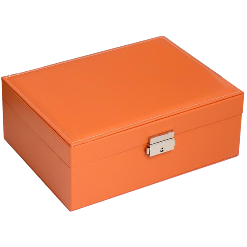 Шкатулка Auburn Jewerly Organizer Box orange Оранжевый Шкатулка Auburn Jewerly Organizer Box orange Оранжевый в Барнауле | Loft Concept