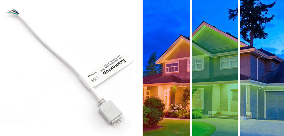 Комплект светодиодной влагозащищенной ленты 7,2W/m 30LED/m 3528SMD разноцветный 5M Комплект светодиодной влагозащищенной ленты 7,2W/m 30LED/m 3528SMD разноцветный 5M - Loft-Concept в Барнауле