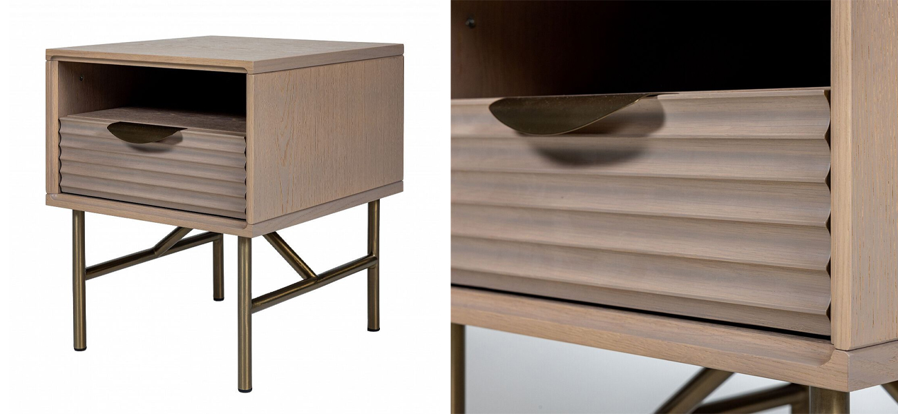 Тумба Antique Order Бежевый Шпон Дуба - фото