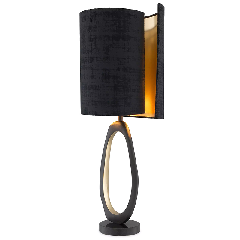 Настольная лампа Eichholtz Table Lamp Kilian Черный Латунь Настольная лампа Eichholtz Table Lamp Kilian Черный Латунь в Барнауле | Loft Concept