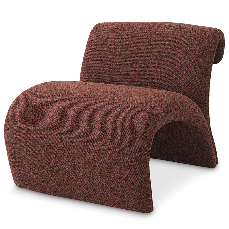 Кресло Eichholtz Chair Vignola Boucle Rouge Бургундский красный Кресло Eichholtz Chair Vignola Boucle Rouge Бургундский красный в Барнауле | Loft Concept