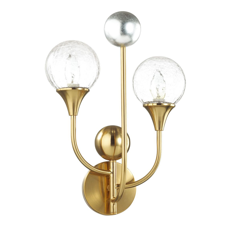 Бра Benniga Sconce Золотой Прозрачный (Transparent) Бра Benniga Sconce Золотой Прозрачный (Transparent) в Барнауле | Loft Concept