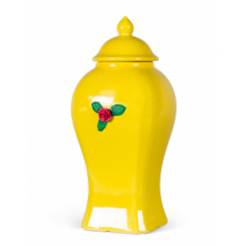 Ваза Dooier Vase yellow Желтый Ваза Dooier Vase yellow Желтый в Барнауле | Loft Concept
