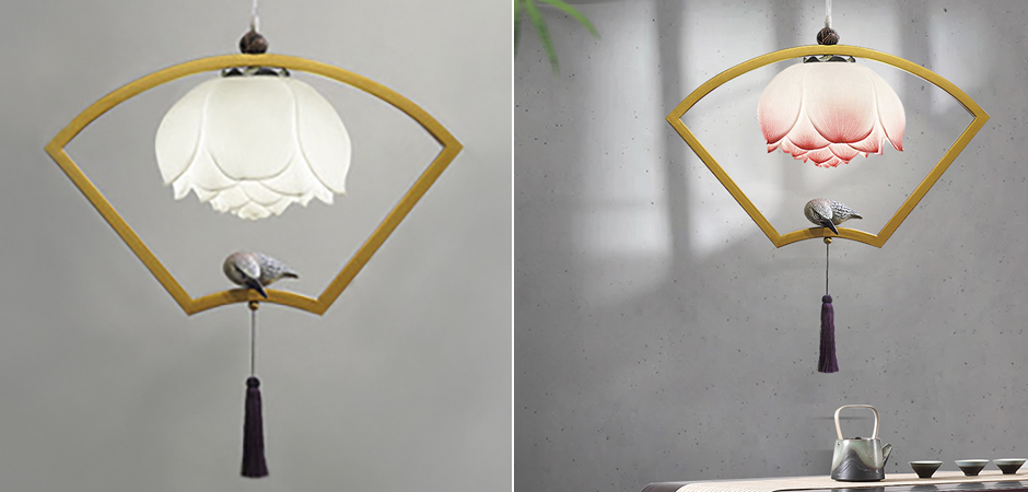 Подвесной светильник Bird with Tassel Fan Подвесной светильник Bird with Tassel Fan - Loft-Concept в Барнауле