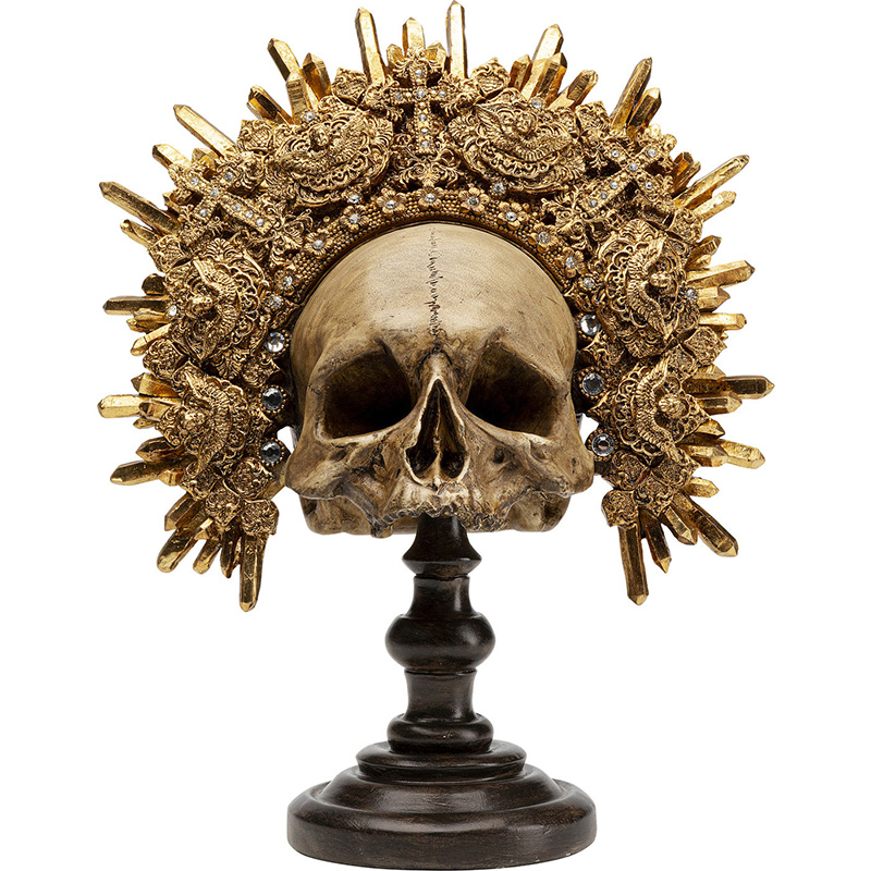 Статуэтка Skull Золотой Статуэтка Skull Золотой в Барнауле | Loft Concept